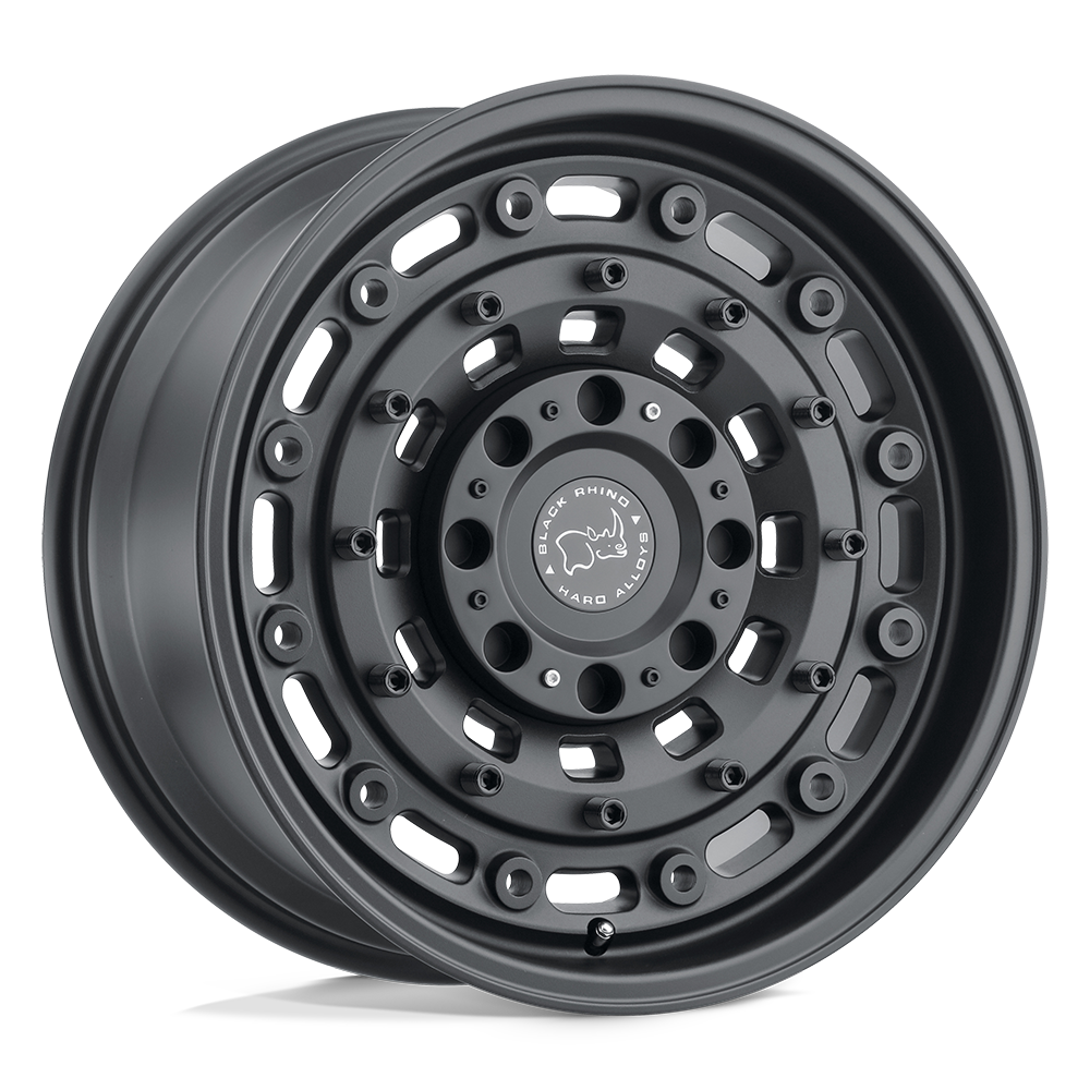 Rin 17x8 5x150 Arsenal Textured Matte Black Offset +12 Black Rhino
