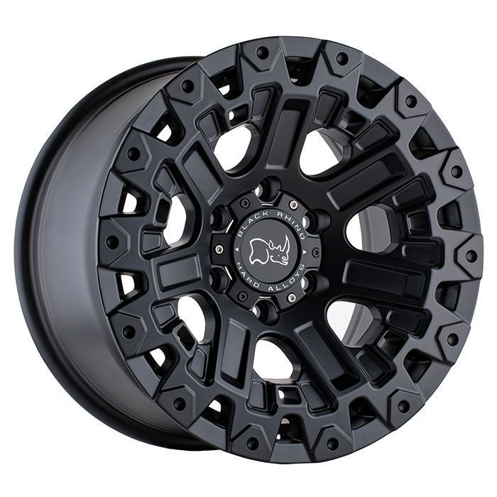 Rin 17x9.5 6x139 Ozark Gris Plomo Brillante Offset -18 (Autana) Black Rhino