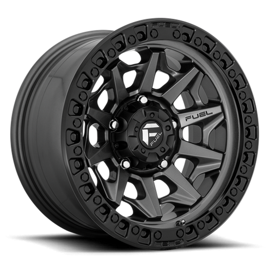 Rin 18x9 5x150 Covert Negro con gris Offset +1 FUEL