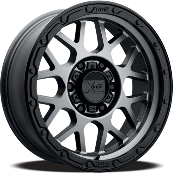 Rin 17x9 6x5.5 Granade XD135 Gris con Negro Offset -12 XD Series