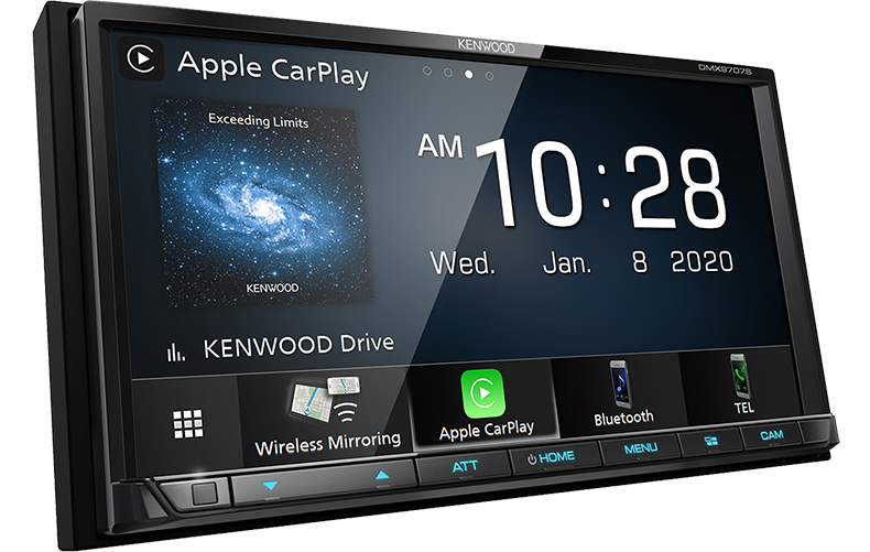 Reproductor Kenwood 6.8" Sin Mecanismo CarPlay / Android