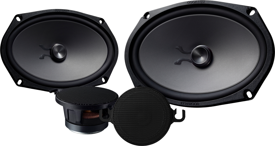 Corneta 6x9" Kenwood Especificos para Toyota Medio de 2-3/4