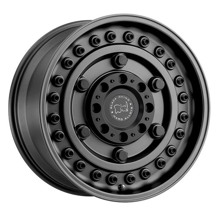 Rin 17x9.5 6x139/135 Armory Negro Offset -18 Black Rhino