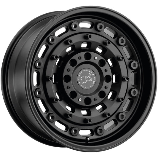 Rin 16x8 6x120/139.7 Arsenal Negro Offset -10 Black Rhino