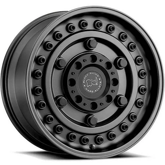 Rin 16x8 6x139 Armory Negro Offset -10 Black Rhino