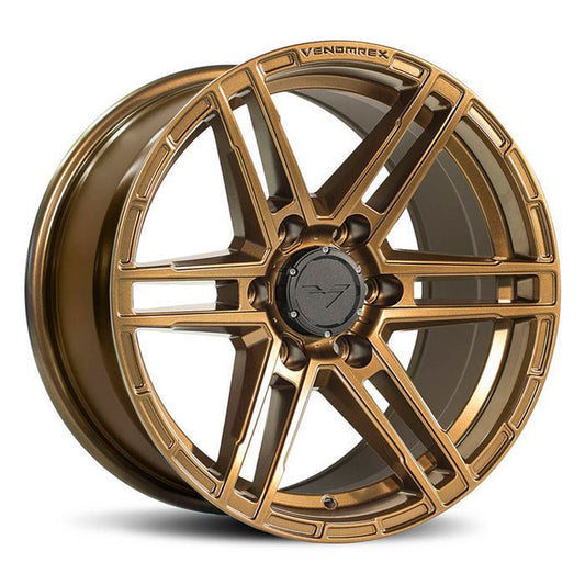 Rin 17x9 6x139.7 VR602 Offset -12 106 Hub Highland Bronze Venom-Rex