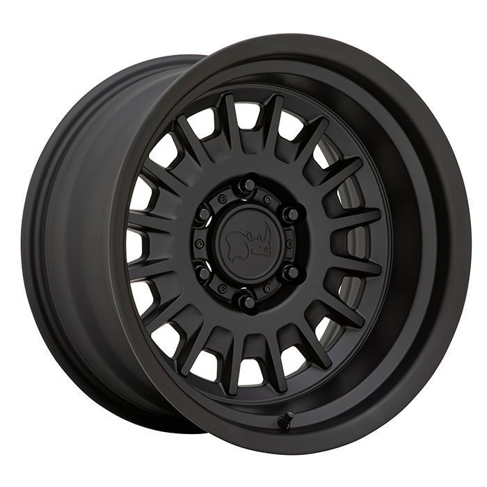 Rin 17x8.5 6x139 Aliso Negro Mate Offset -10 Black Rhino