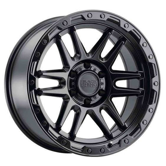 Rin 17x8.5 6x139 Apache Offset -18 Negro Matte Black Rhino (SOLO PARA TALLER)