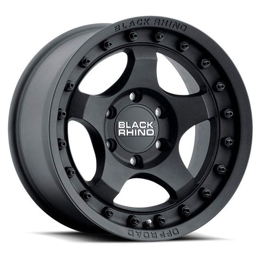 Rin 17x8.5 5x150 Bantam ET-10 CB110.1 Negro Texturizado para Machito Black Rhino