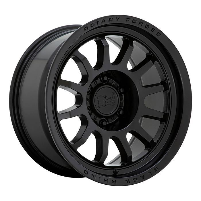 Rin 17x8.5 6x139 Rapid Matte Black offset 0 Black Rhino Flowformed