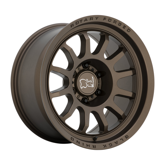 Rin 17x8.5 6x139 Rapid Matte Bronze offset 0 Black Rhino Flowformed