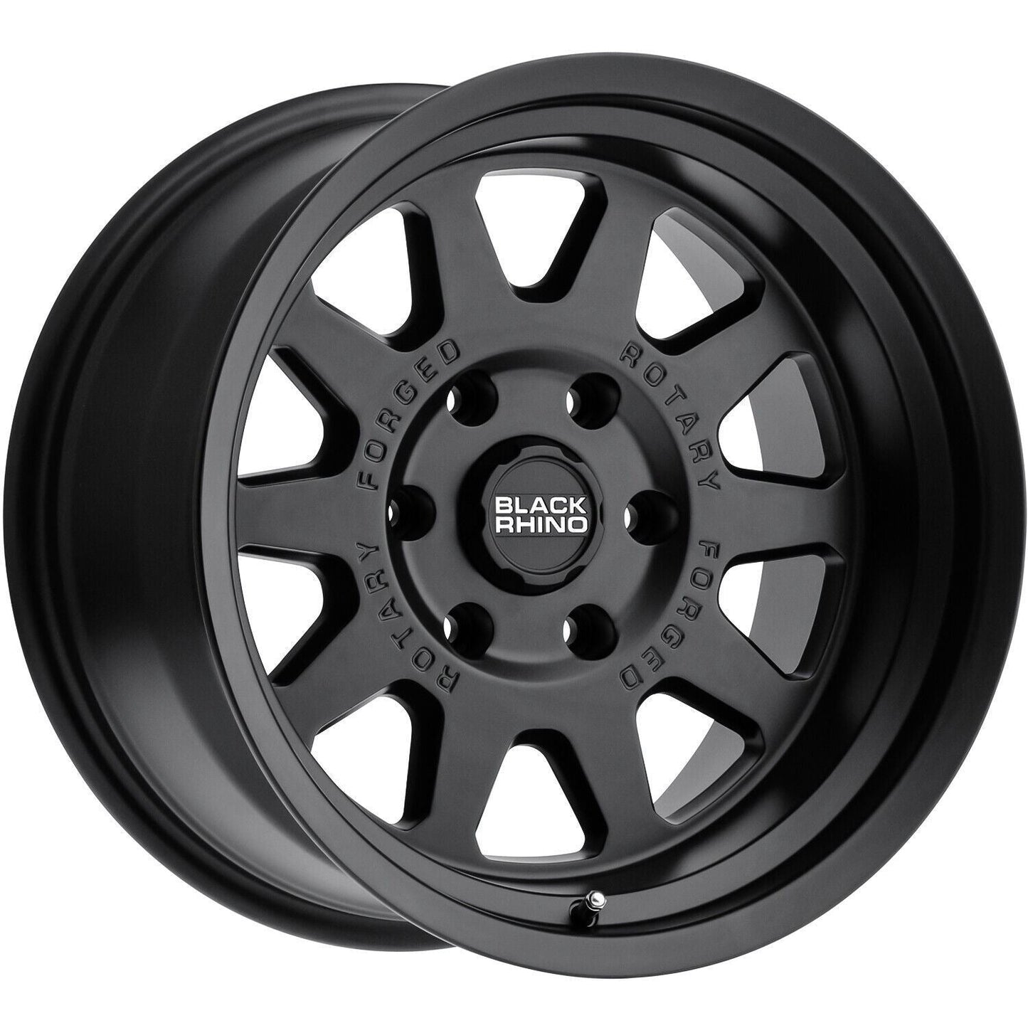 Rin 17x8.5 5x150 Stadium Matte Black offset +10 Black Rhino Flowformed (Machito/Tundra/Roraima)