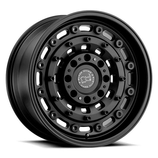 Rin 17x9.5 8x180 Arsenal Negro Offset +12 (Silverado 2500 HD 2011-2021) Black Rhino