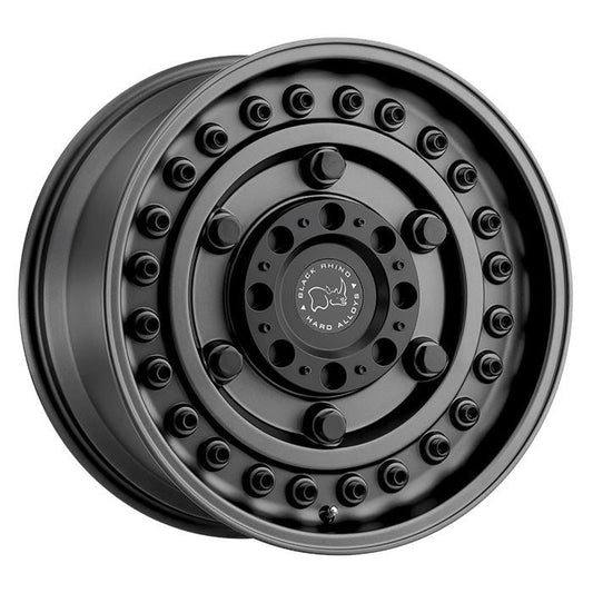 Rin 17x9.5 6x139 Armory Negro Offset +6 Black Rhino