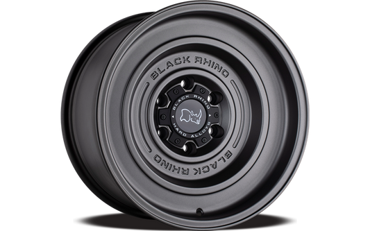 Rin 17x9.5 6x139 Solid Negro Matte offset -12 (Autana, 4runner 5ta, FJ) Black Rhino