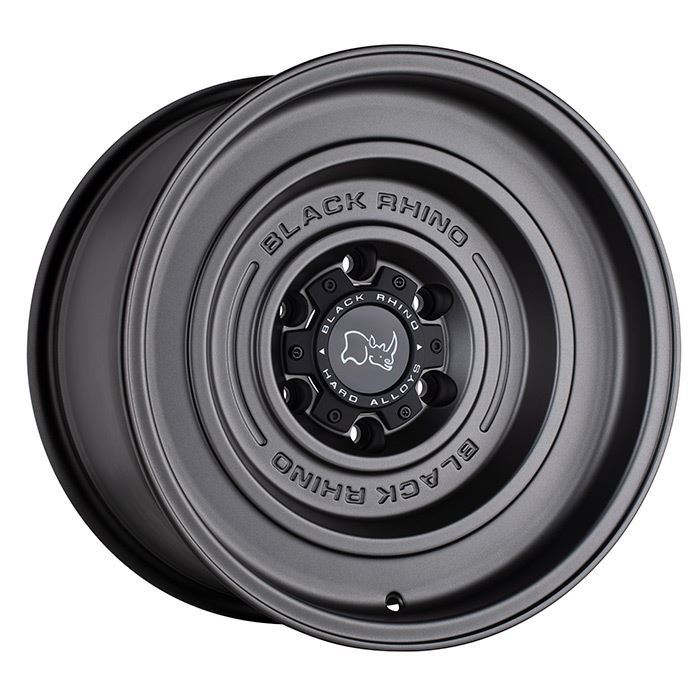 Rin 17x9.5 6x139 Solid Negro Mate Offset -12 Black Rhino