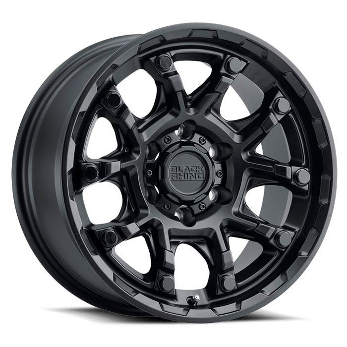 Rin 18x9 5x150 ARK Negro Matte Offset +12 (Machito/Tundra/Roraima) Black Rhino