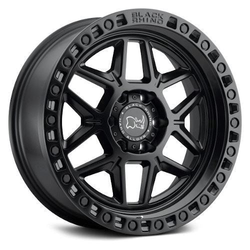 Rin 18x9 5x127 Kelso Matte Black Offset 0 (WK/WK2/JK/JL) Black Rhino