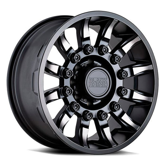 Rin 18x9 5x127 Mission Matte Black Offset +2 (WK/WK2/JK/JL) Black Rhino