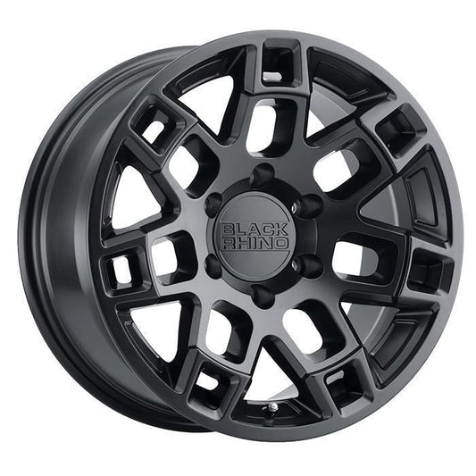 Rin 18x9 5x127 Ridge Matte Black Offset +2 (WK/WK2/JK/JL) Black Rhino