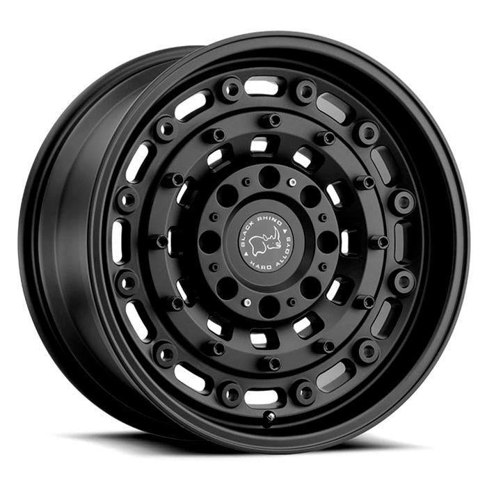 Rin 18x9.5 5x150 Arsenal Negro Mate Texturizado Offset +12 (Machito/Tundra/Roraima) Black Rhino