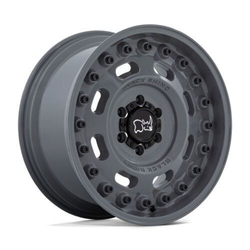 Rin 18x9.5 5x127 Axle Gris Offset -18 (JK/JL y Gladiator) Black Rhino