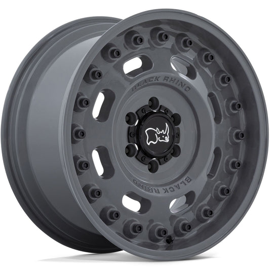 Rin 18x9.5 5x150 Axle Gris Offset +06 (Machito/Tundra/Roraima) Black Rhino