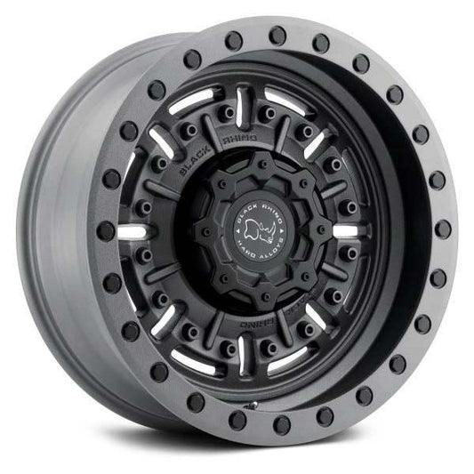 Rin 20x9.5 8x170 Abrams Offset -18 (F250) Black Rhino