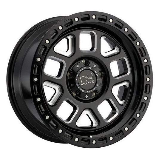 Rin 20x9.5 6x139 Alpine Offset +12 Black Rhino