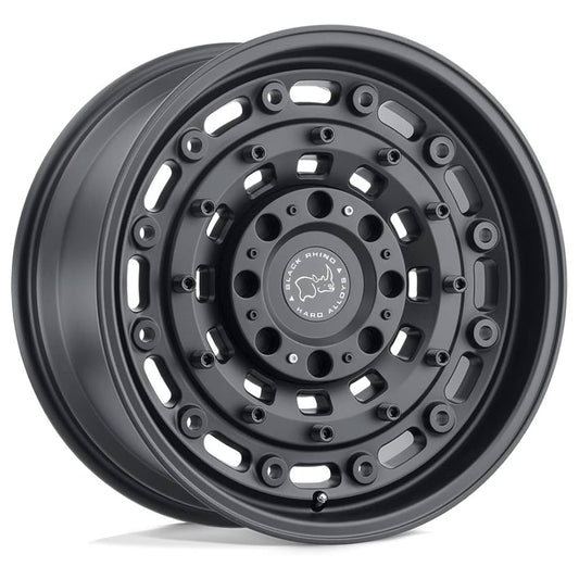 Rin 20x9.5 5x150 Arsenal Negro Offset +12 (Tundra y Roraima) Black Rhino