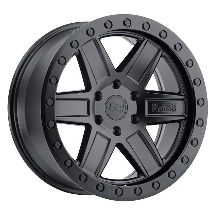 Rin 20x9.5 5x150 Attica Matte BlackOffset +12 (Tundra y Roraima) Black Rhino