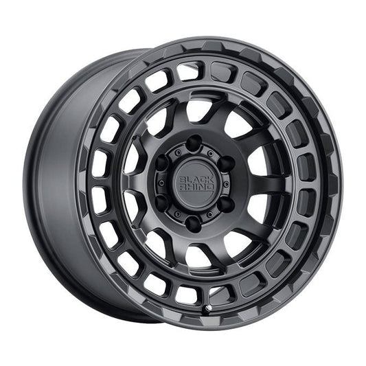 Rin 20x9.5 5x150 Chamber Offset 12 Negro Matte Black Rhino