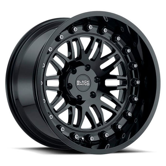 Rin 20x9.5 6x139 Fury Gunmetal Offset +12 Black Rhino