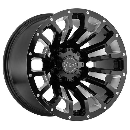 Rin 20x9.5 5x150 Pinatubo Offset +6 (Tundra y Roraima) Black Rhino