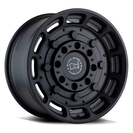 Rin 20x9.5 5x150 Warthog Offset +12 Matte Black para Tundra Roraima Black Rhino