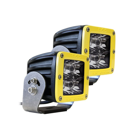 Faros RIGID HD Dually Profundidad con Amarillo (par)