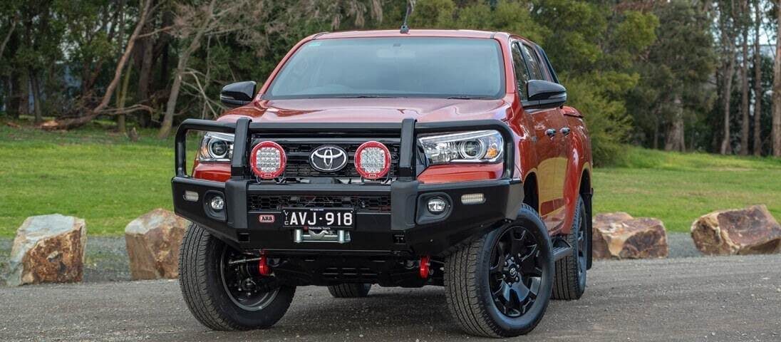 Parachoque Hilux Revo Rocco 2015-2020 Summit ARB (Wide Body) (usa antinieblas 3500590)