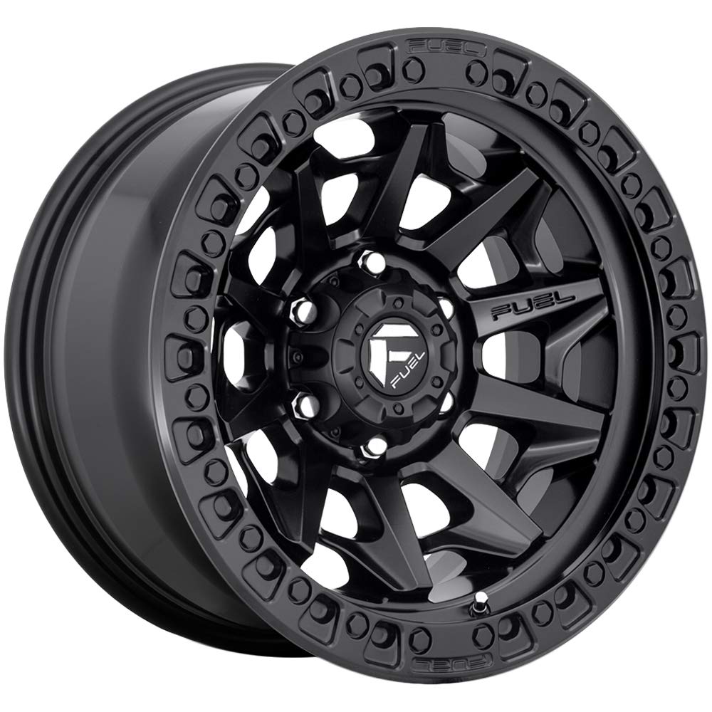 Rin 18x9 5x150 Covert Negro Matte Offset +1 FUEL