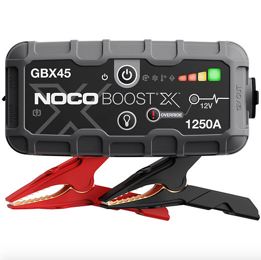 Jumper NOCO de Litio 1250A para motores a Gasolina hasta 6.5L o 4.0L Diesel