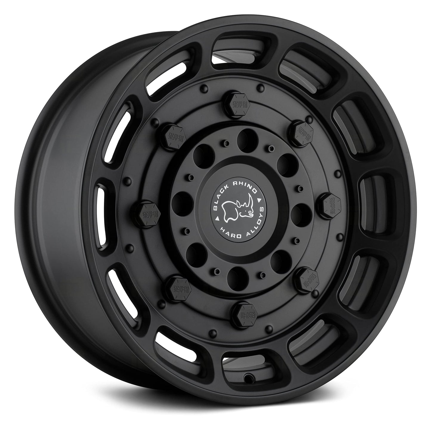 Rin 20x9.5 6x139 Warthog Matte Black Offset +12 Black Rhino