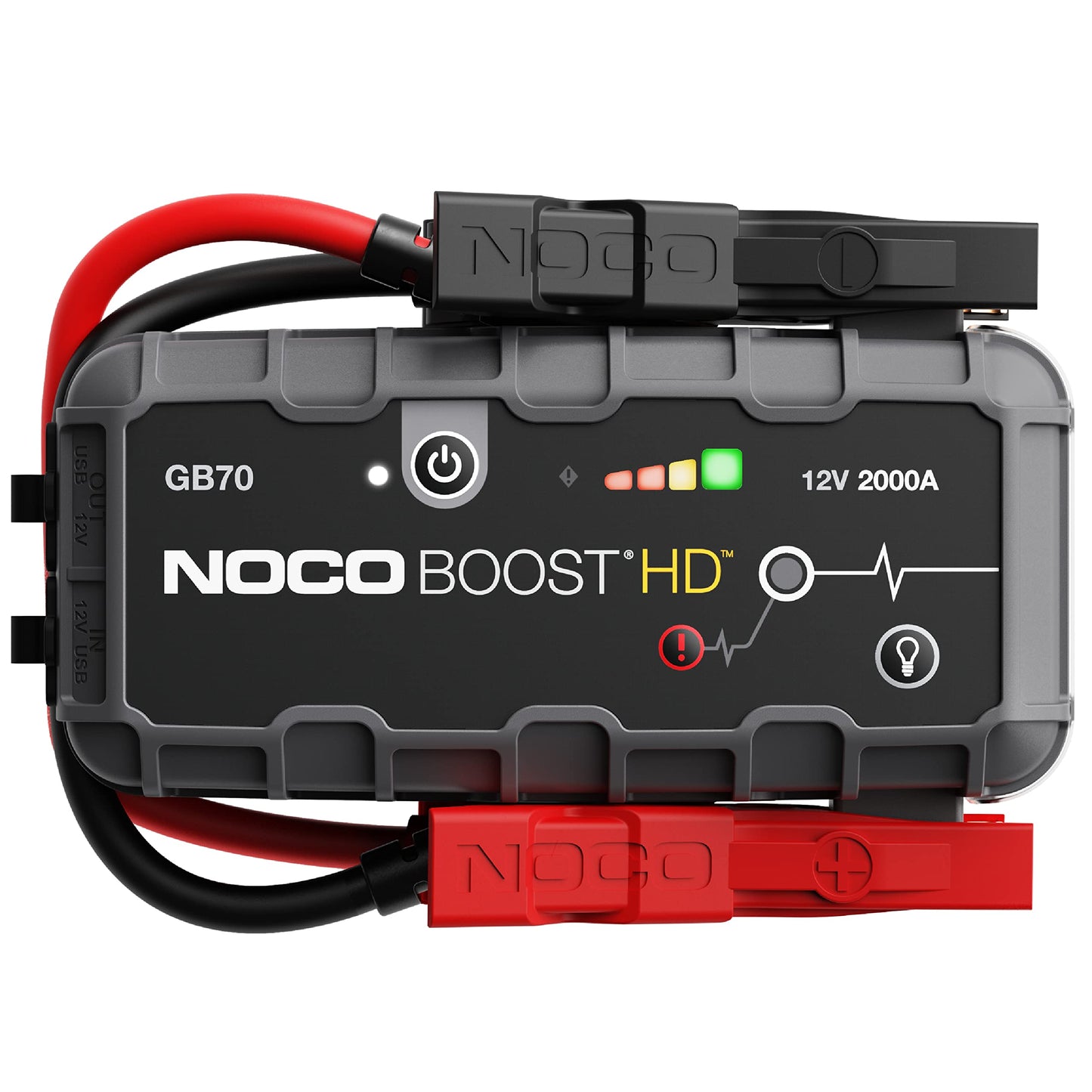 Jumper NOCO 2000A para motores a Gasolina hasta 8.0L o 6.0L Diesel