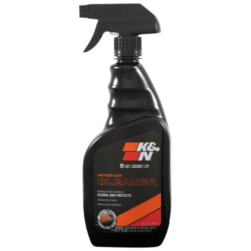 Limpiador de interior K&N Spray & Wipe 650ml (Vinil, cuero, Tela, Alfombra, etc)