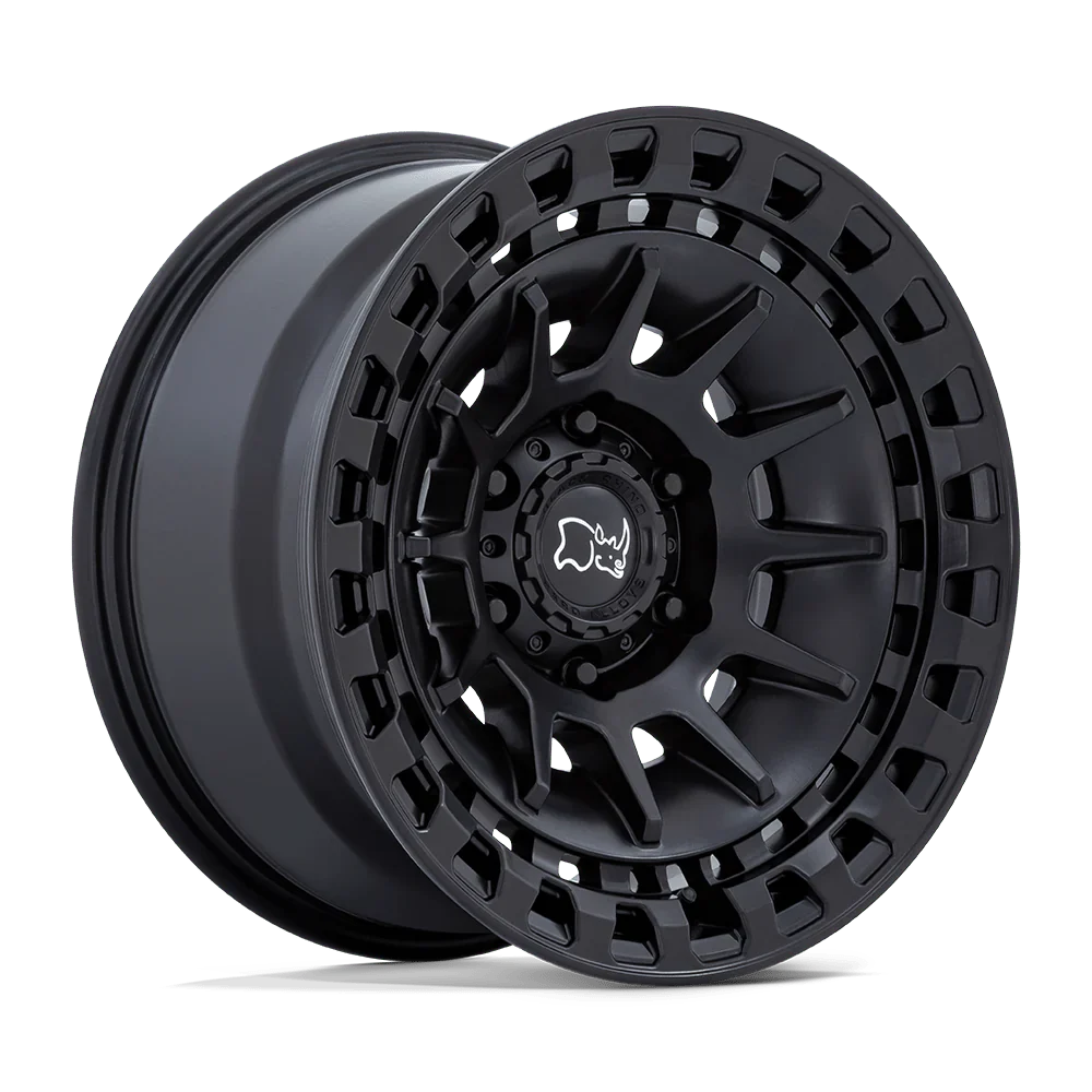 Rin 17x8.5 6x139 Barrage Negro Mate offset -10 Black Rhino