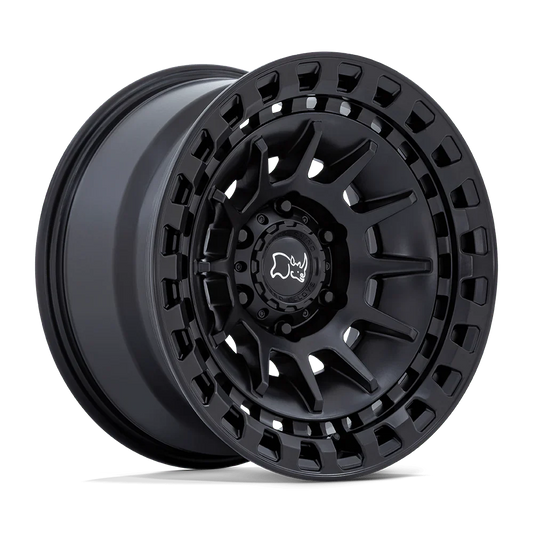 Rin 17x8.5 6x139 Barrage Negro Mate offset -10 Black Rhino