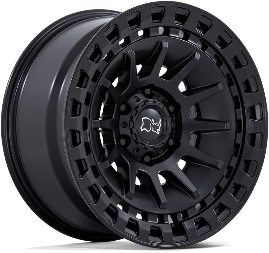 Rin 18x9 6x139 Barrage Negro Mate offset 0 Black Rhino