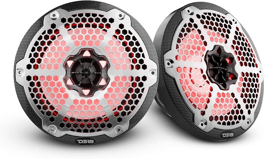 Corneta DS18 Carbon Fiber Marine 8", 2-Way, 450W Max DS18