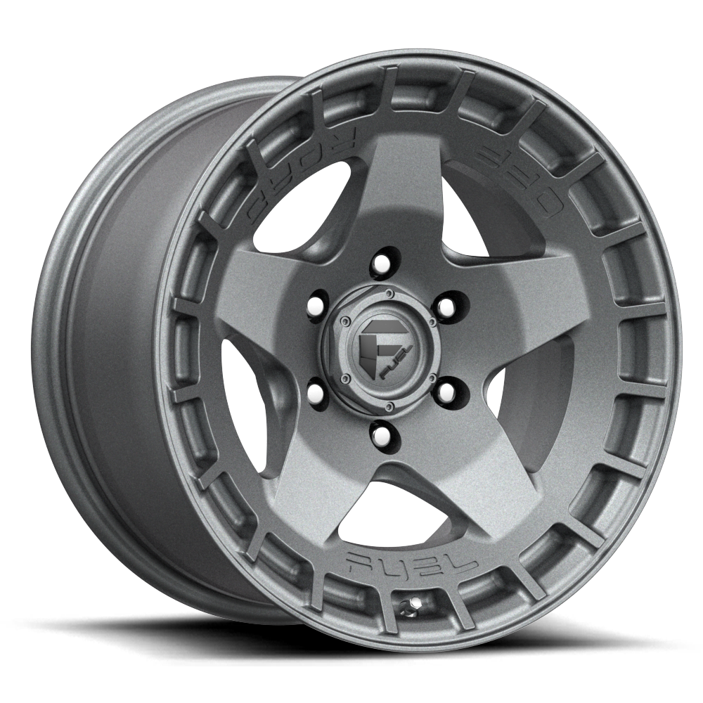 Rin 17x9 6x139 Warp Gris Mate Offset -12 FUEL