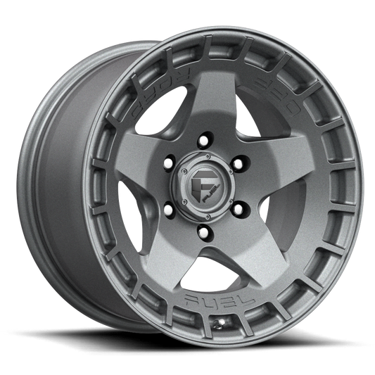 Rin 17x9 6x139 Warp Gris Mate Offset -12 FUEL