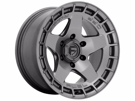 Rin 17x9 6x139 Warp Gris Mate Offset -12 FUEL