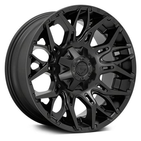 Rin 20x9 6x139/135 Twitch Matte Black Offset +1 FUEL